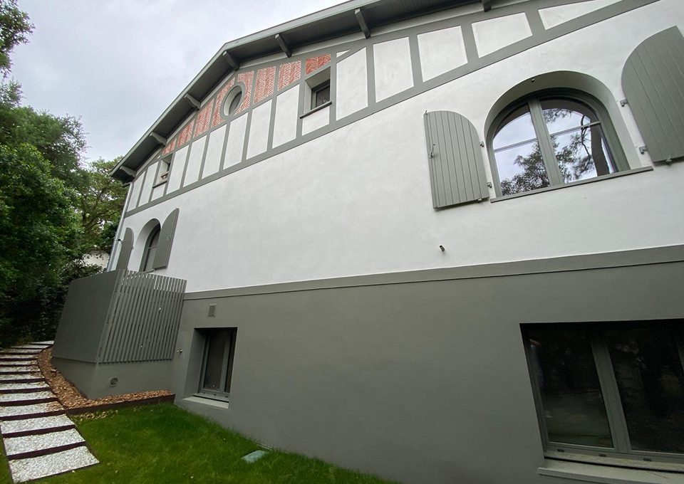 Peinture façade à Bidart